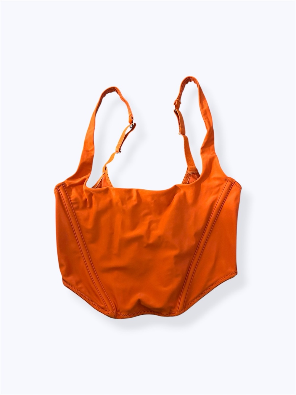 Urban Outfitters Out From Under Burnt Orange Corset Top